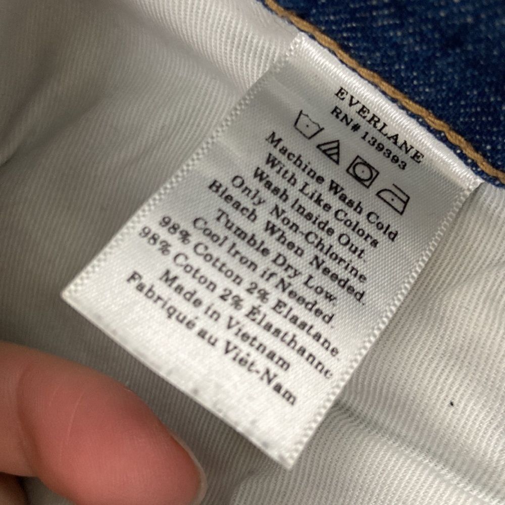 Everlane Medium Wash Skinny Jeans size 27 Regular - Picture 3 of 9